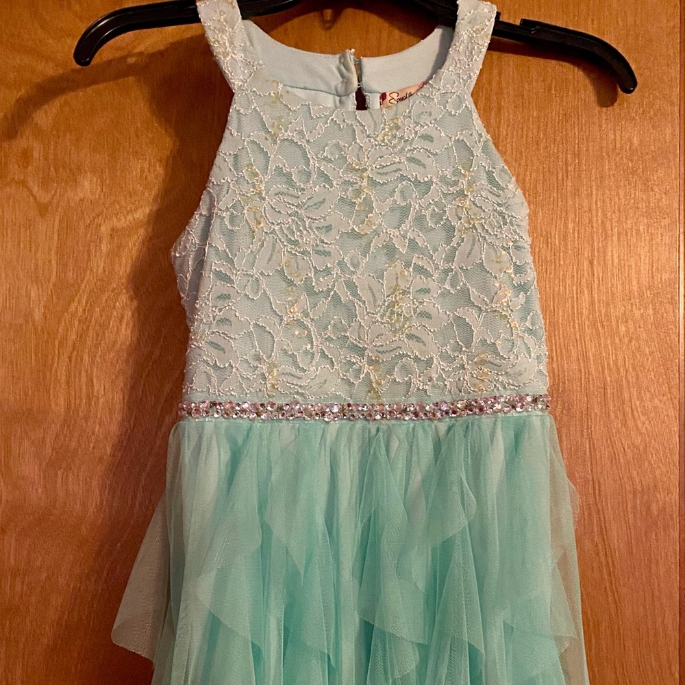 Speechless size 10 mint green dress